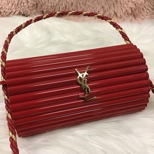 SOLD Perfect for Christmas  Saint Laurent Opium Box Bag